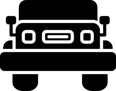 Jeep Vector Icon Design