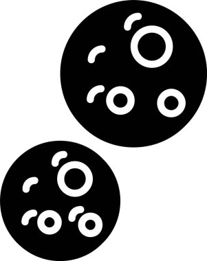 Gezegenler Vektör Simgesi Tasarımı