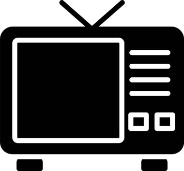TV vektör simgesi tasarım