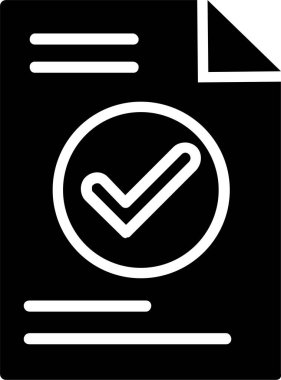 Check In Vector Icon Design