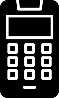 Dial Pad Vector Icon Design