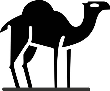 Camel Vector Icon Design