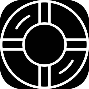 Lifesaver Vector Icon Design