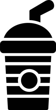 Yumuşak İçecek Vektör Simgesi Tasarımı