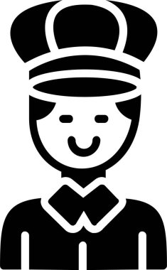 Chauffeur Vector Icon Design