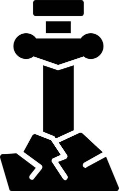 Excalibur Vector Icon Design