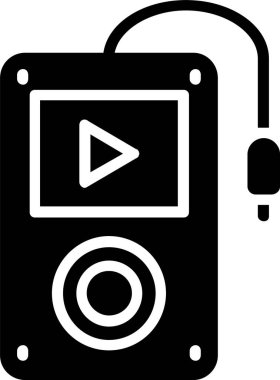 Music Player Vector Icon Design
