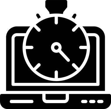 Stopwatch Vector Icon Design