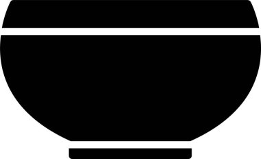 Bowl Vector Icon Design
