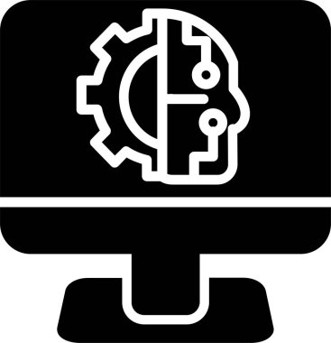 Cyborg Vector Icon Design