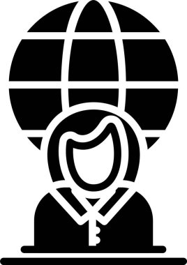 Görevdeki Vektör Simgesi Tasarımı