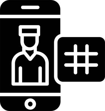 Hashtag  Vector Icon Design