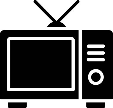 Television Vector Icon Design