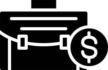 Suitcase Vector Icon Design