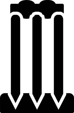 Stumps Vektör Simgesi Tasarımı