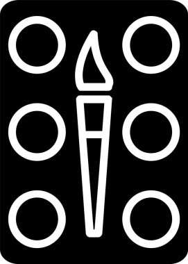 Watercolour Vector Icon Design