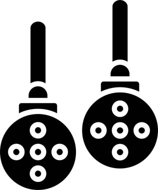 Işıklar Vektör Simgesi Tasarımı