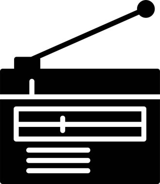 Radio Vector Icon Design