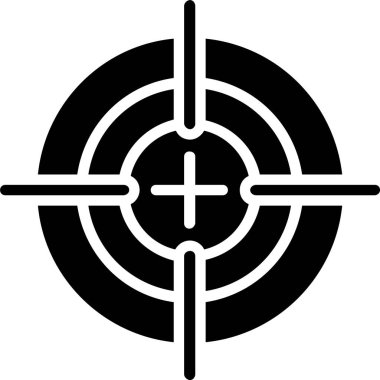 Aim Vector Icon Design