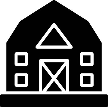 Barn Vector Icon Design