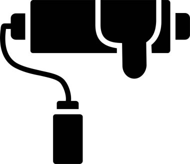 Paint Roller Vector Icon Design