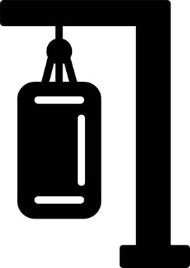 Kum Torbası Vektör Simgesi Tasarımı