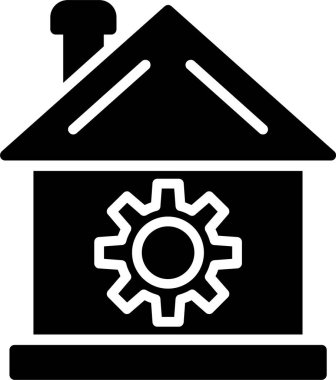 Smart Home Vector Icon Design