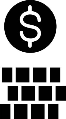 Coin Vector Icon Design