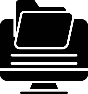 Klasör vektör simgesi tasarım