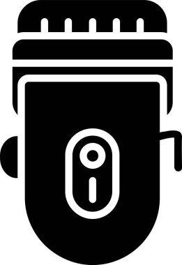 Shaver Vektör Simgesi Tasarımı