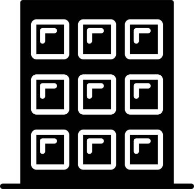 Waffle Vektör Simgesi Tasarımı