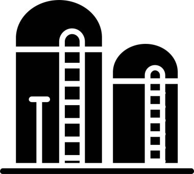 Silo Vector Icon Design