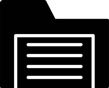 Klasör vektör simgesi tasarım