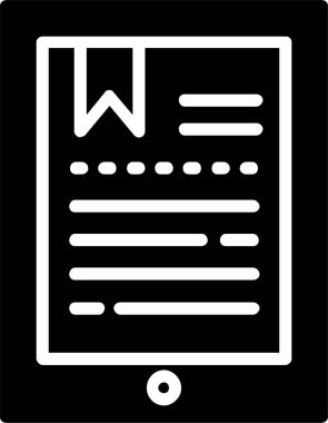 Ebook Vector Icon Design