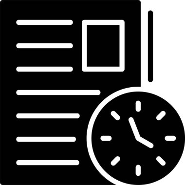 Sınav Vektör Simgesi Tasarımı