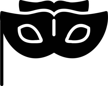 Eye Mask Vector Icon Design