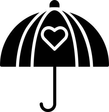 şemsiye vektör simgesi tasarım