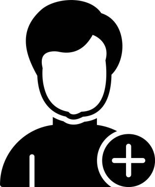 User Add Vector Icon Design