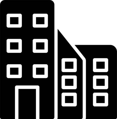 Bina vektör simgesi tasarım