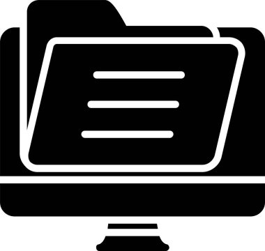 Dosya vektör simgesi tasarım