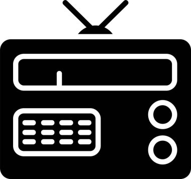 Radio Vector Icon Design