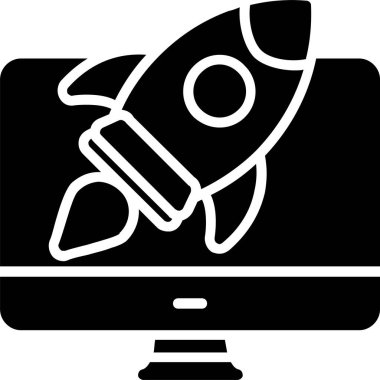 Rocket Vector Icon Design