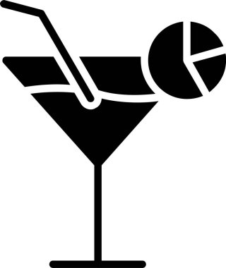 Cocktail Vector Icon Design