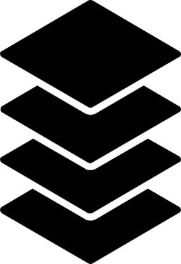 Layers Vector Icon Design