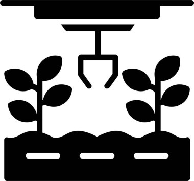 Smart Farm Vector Icon Design