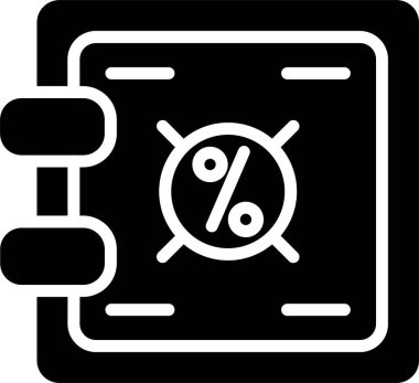 kasa vektör simgesi tasarım