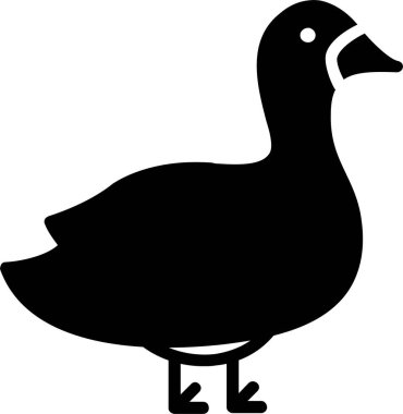 Goose Vector Icon Design