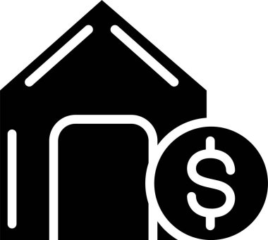 Home Loan Vector Icon Design