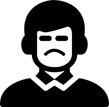 Upset Vector Icon Design