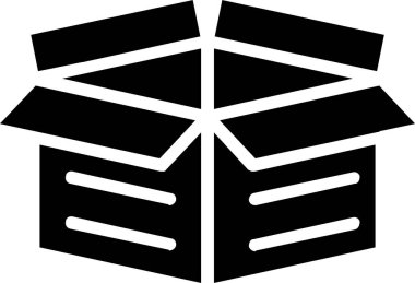 Cardboard Vector Icon Design